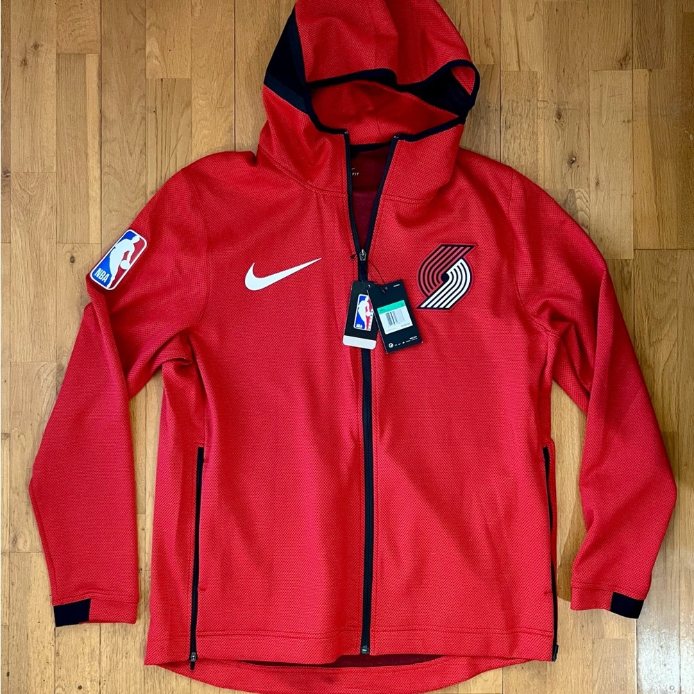 2000s NWT Nike Portland Trail Blazers Warmup Jacket XL